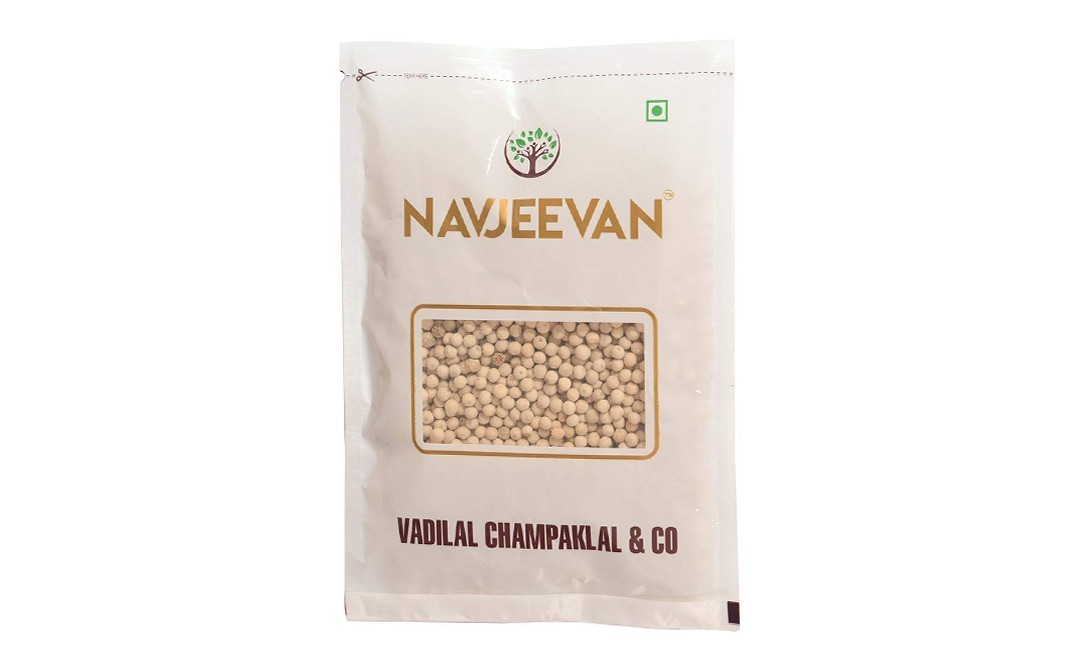 Navjeevan White Pepper    Pack  100 grams